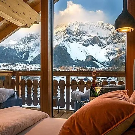 アパートホテル Alpin Residenz Dachsteinperle ラムサウ・アム・ダッハシュタイン